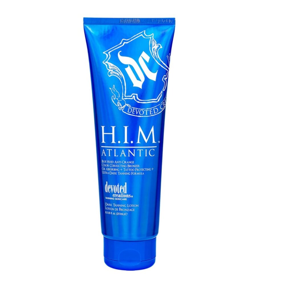 Devoted Creations H.I.M Atlantic Tanning Lotion - Blue Hued Anti-Orange Color Co